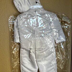 Christening Apparel (9-12 months, white). Dress your little boy up in style.